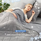 ❄️Hot Summer Sale 45% Off🧊 No more kicking off sheets at 2AM! Breathable comforter regulates temp while you snooze. 💤