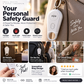 🔥50% OFF NOW! 🛡️Personal Safety Alarm Keychain—130dB Loud Emergency Siren with Vibration‑Activated Security Mode, Rechargeable Flashlight & Strobe Light, Pull‑Ring Pin Emergency Device for Women, Seniors, Travel & Hotel Safety