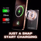 🔥Super large discount ！portable high-capacity magnetic charging battery