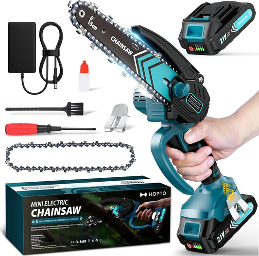 🔥Limited Time Promotion 50% OFF🔥6-inch Cordless Mini Chainsaw