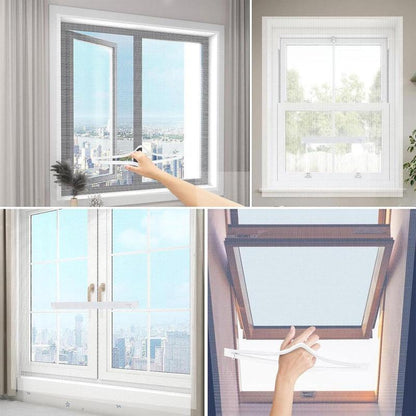 Limited-time 50% discount！！！ ✨3-Second Fit Window Mesh 🌬️ Ultra-fine 1.0mm mesh 🦟 Blocks virtually all bugs ✅ Breathable & invisible 🏡 Trusted by thousands of UK homes for a bug-free summer!