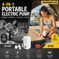 🎇50% discount！Extremely versatile features Mini Portable Air Pump with Light