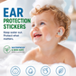So convenient for baby batha！Waterproof Ear Protection Stickers for Babies