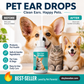🔥The more you buy, the greater the discount！Gentle Pet Ear Cleaner Drops