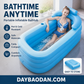 🎆50% discount.！Enjoy a relaxing soak anytime and anywhere. Portable folding inflatable bathtub.