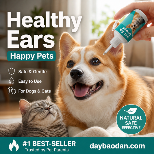 🔥The more you buy, the greater the discount！Gentle Pet Ear Cleaner Drops
