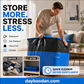 Extra-large capacity foldable storage bag and portable bag