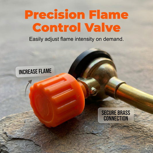High-Heat Outdoor Blowtorch Head