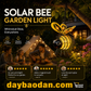 Courtyard Atmosphere Enhancer！Solar-Powered Hanging Bee Light