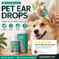 🔥The more you buy, the greater the discount！Gentle Pet Ear Cleaner Drops