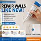 🎇50% discount！Just paint it and your walls will look brand new!Quick-Dry Wall Repair Cream