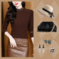 🎀50%OFF🎀Women's Fashion Sequins Solid Color Long-Sleeved Blouse