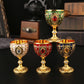 30ml Exquisite Vintage Engraved Wine Goblet