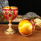 30ml Exquisite Vintage Engraved Wine Goblet