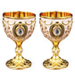 30ml Exquisite Vintage Engraved Wine Goblet