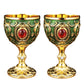 30ml Exquisite Vintage Engraved Wine Goblet