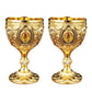 30ml Exquisite Vintage Engraved Wine Goblet