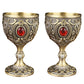 30ml Exquisite Vintage Engraved Wine Goblet