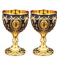 30ml Exquisite Vintage Engraved Wine Goblet