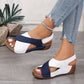 LOSWIE®🔥Last Day Promotion 50% OFF - Women's Ultra Comfortable Slope Heel Orthopaedic Sandals