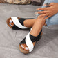 LOSWIE®🔥Last Day Promotion 50% OFF - Women's Ultra Comfortable Slope Heel Orthopaedic Sandals