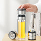 Double Wall Borosilicate Portable Tea Cup