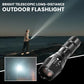 Bright Telescopic Long-Distance Outdoor Flashlight