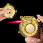 Embossed Dragon Rotating Carousel Metal Lighter