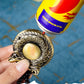 Embossed Dragon Rotating Carousel Metal Lighter