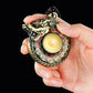 Embossed Dragon Rotating Carousel Metal Lighter