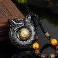 Embossed Dragon Rotating Carousel Metal Lighter