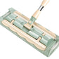 🏆Flat Mop with Stainless Steel Handle, come with Reusable Washable Mop Cloths