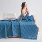 ❄️Hot Summer Sale 45% Off🧊 No more kicking off sheets at 2AM! Breathable comforter regulates temp while you snooze. 💤