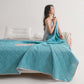 ❄️Hot Summer Sale 45% Off🧊 No more kicking off sheets at 2AM! Breathable comforter regulates temp while you snooze. 💤