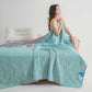 ❄️Hot Summer Sale 45% Off🧊 No more kicking off sheets at 2AM! Breathable comforter regulates temp while you snooze. 💤