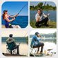 Compact Portable Fishing Rod with Line Holder
