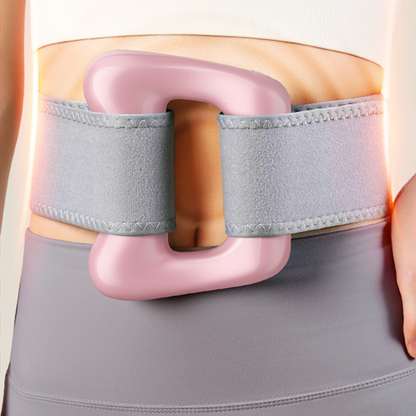 5-Speed Handheld Massager Ring with Adjustable Belt