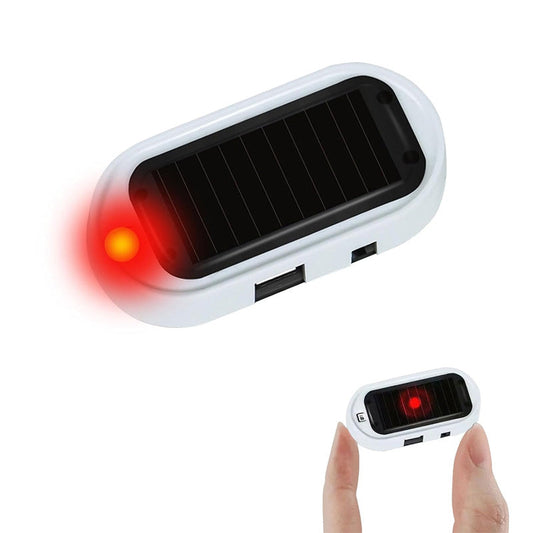 Compact Solar Anti-Theft LED Flashing Lamp