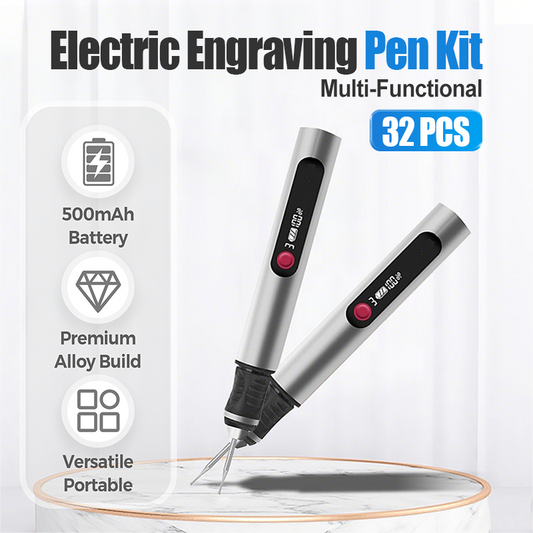 32 PCS Multi-Functional Electric Engraving Pen Kit