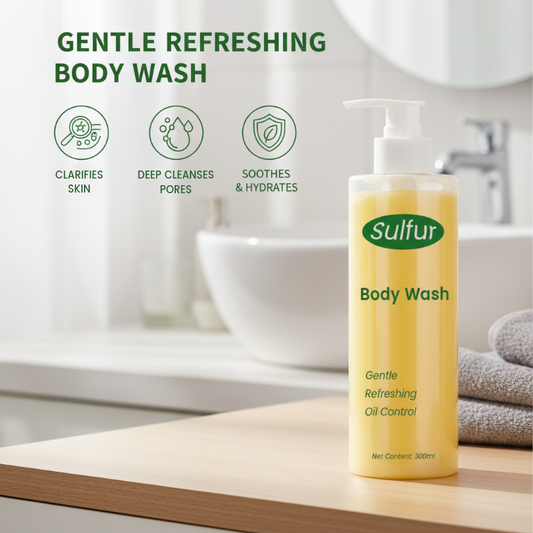 🌿Gentle Refreshing Sulfur Body Wash