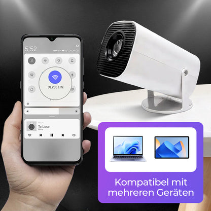 ✨ Elevate Your Movie Experience—1080P HD Portable WiFi Projector! ✨