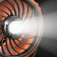 100-Speed Turbo Camping Fan
