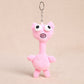 Long Neck Plush Animal Bag Pendant