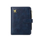 Multi-functional RFID Blocking Travel Passport Wallet