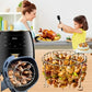 Grilled meat is tender and juicy ! Stainless Steel Round Oven Grill with Skewer