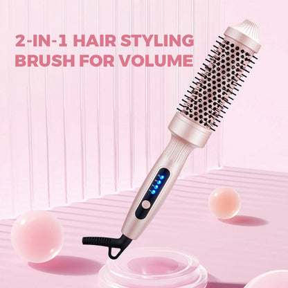 2-in-1 Hair Styling Brush for Volume.Meet 95% of your styling needs!