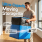 Extra-large capacity foldable storage bag and portable bag