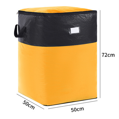 Extra-large capacity foldable storage bag and portable bag