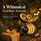Courtyard Atmosphere Enhancer！Solar-Powered Hanging Bee Light