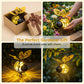 Courtyard Atmosphere Enhancer！Solar-Powered Hanging Bee Light